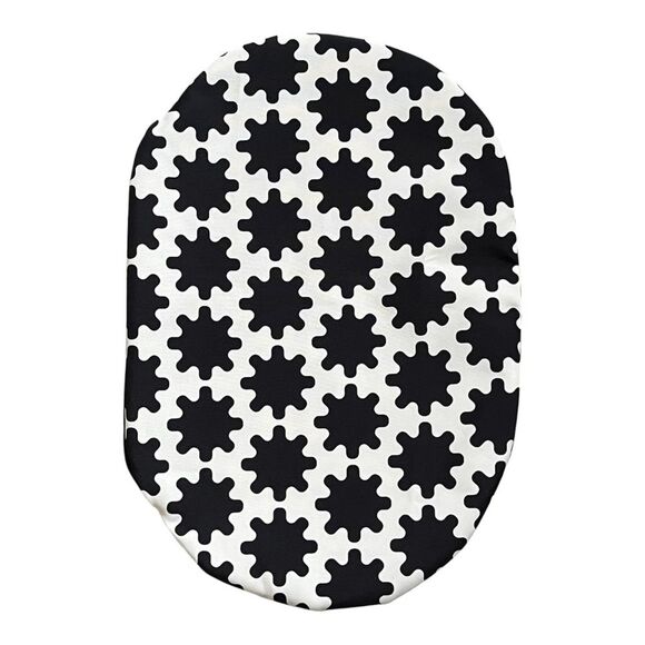 IKEA LURVIG Black and White Print Pet Cat Dog Bed Cover with Zipper Closure - Picture 2 of 7